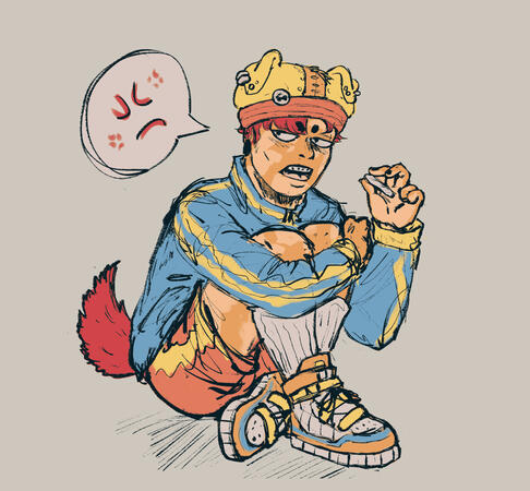 Fullbody Sketch example